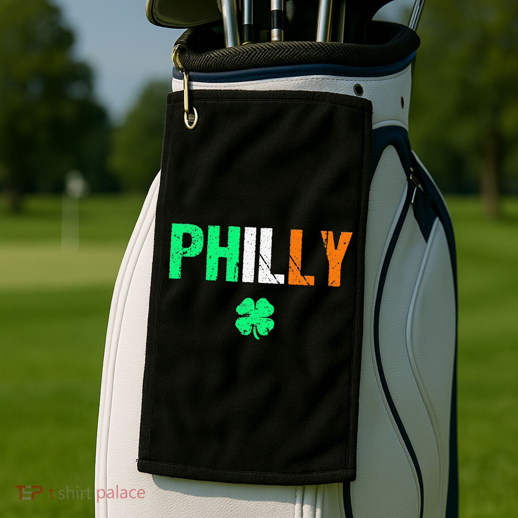 Philly Irish Philadelphia Saint Patrick's Day Golf Towel