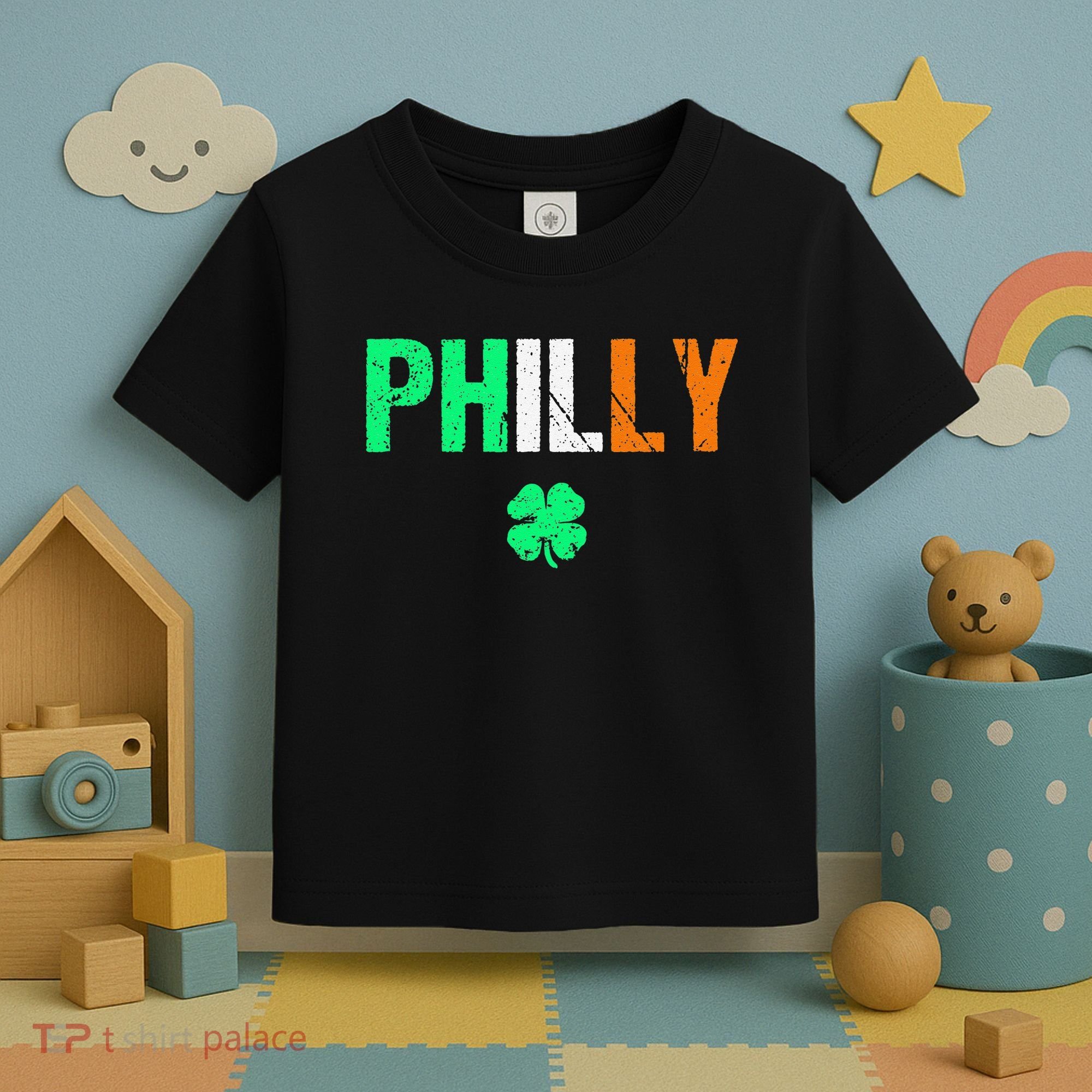 Philly Irish Philadelphia Saint Patrick's Day Toddler T-Shirt