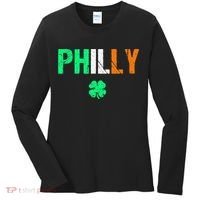 Philly Irish Philadelphia Saint Patrick's Day Women's Long Sleeve Shirt thumb 0