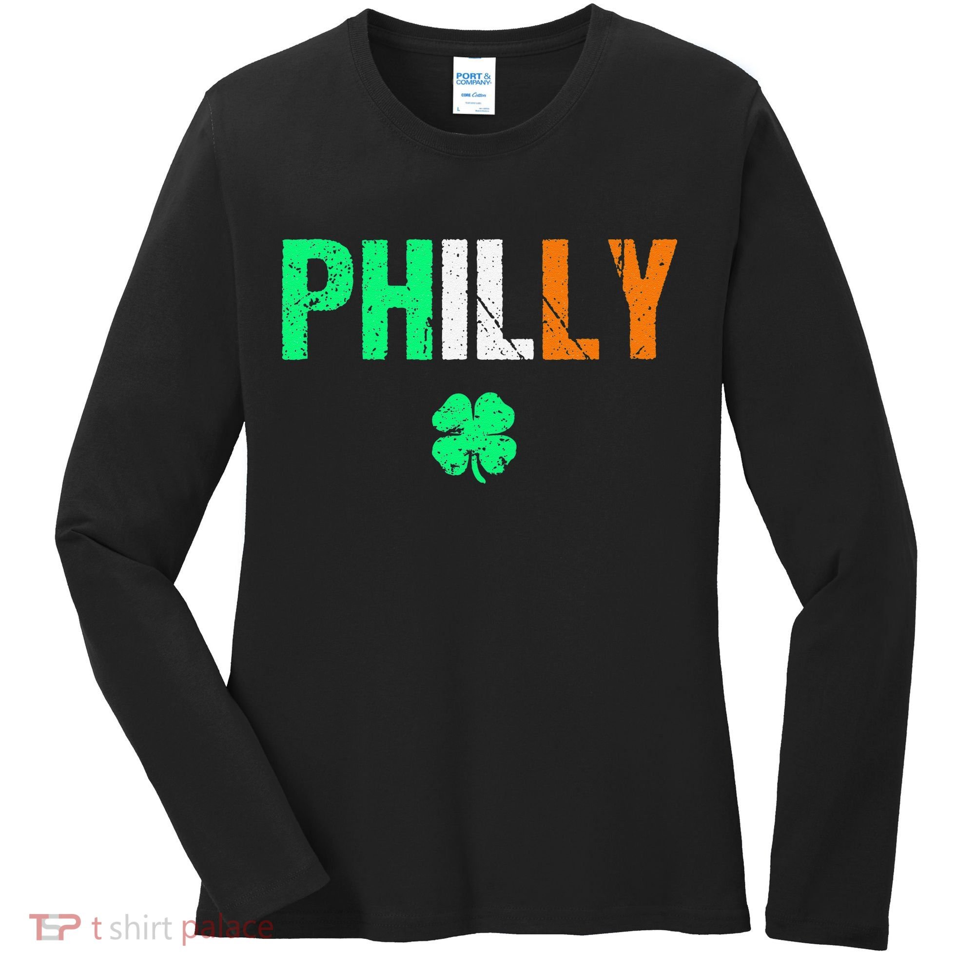 Philly Irish Philadelphia Saint Patrick's Day Women's Long Sleeve Shirt