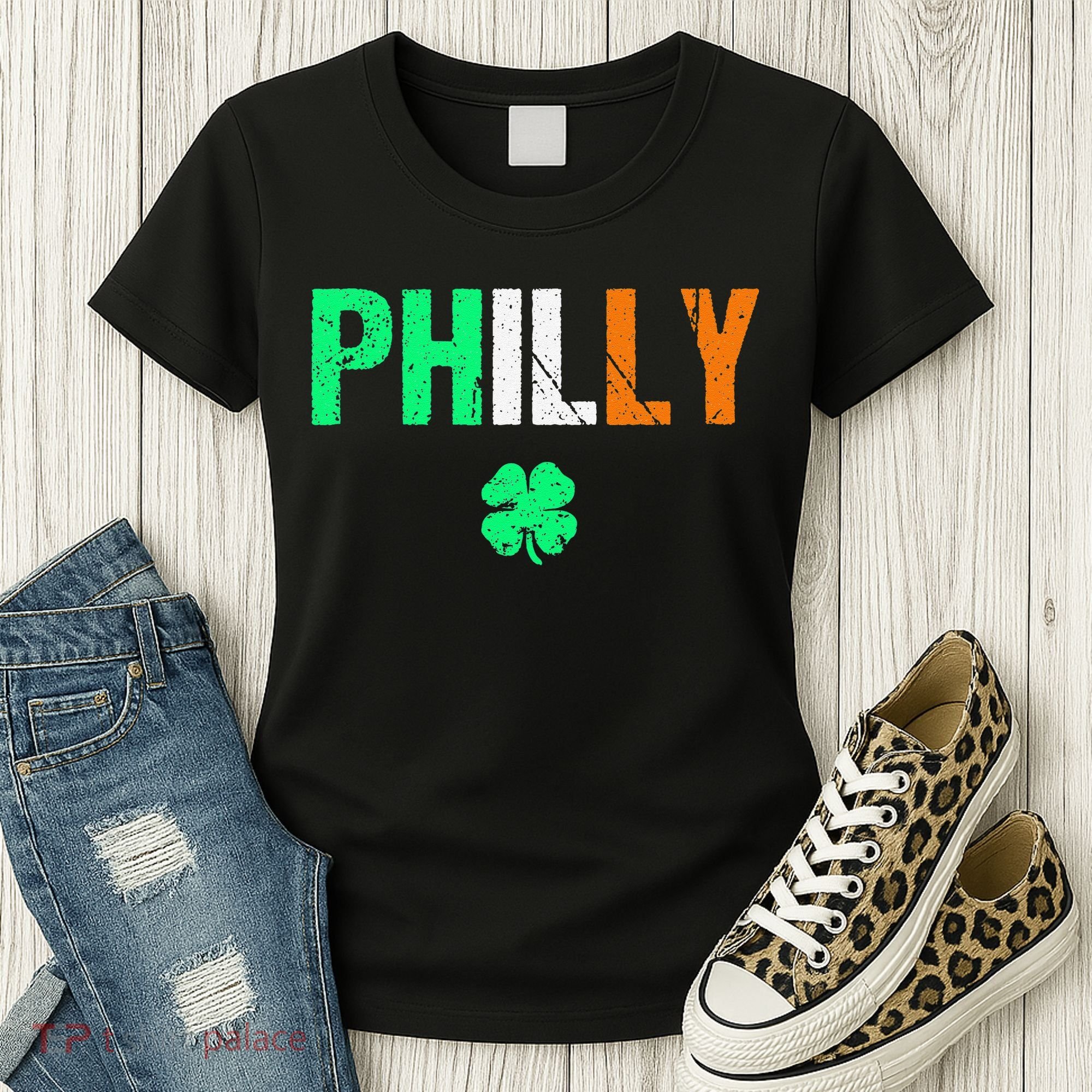 Philly Irish Philadelphia Saint Patrick's Day Women's T-Shirt