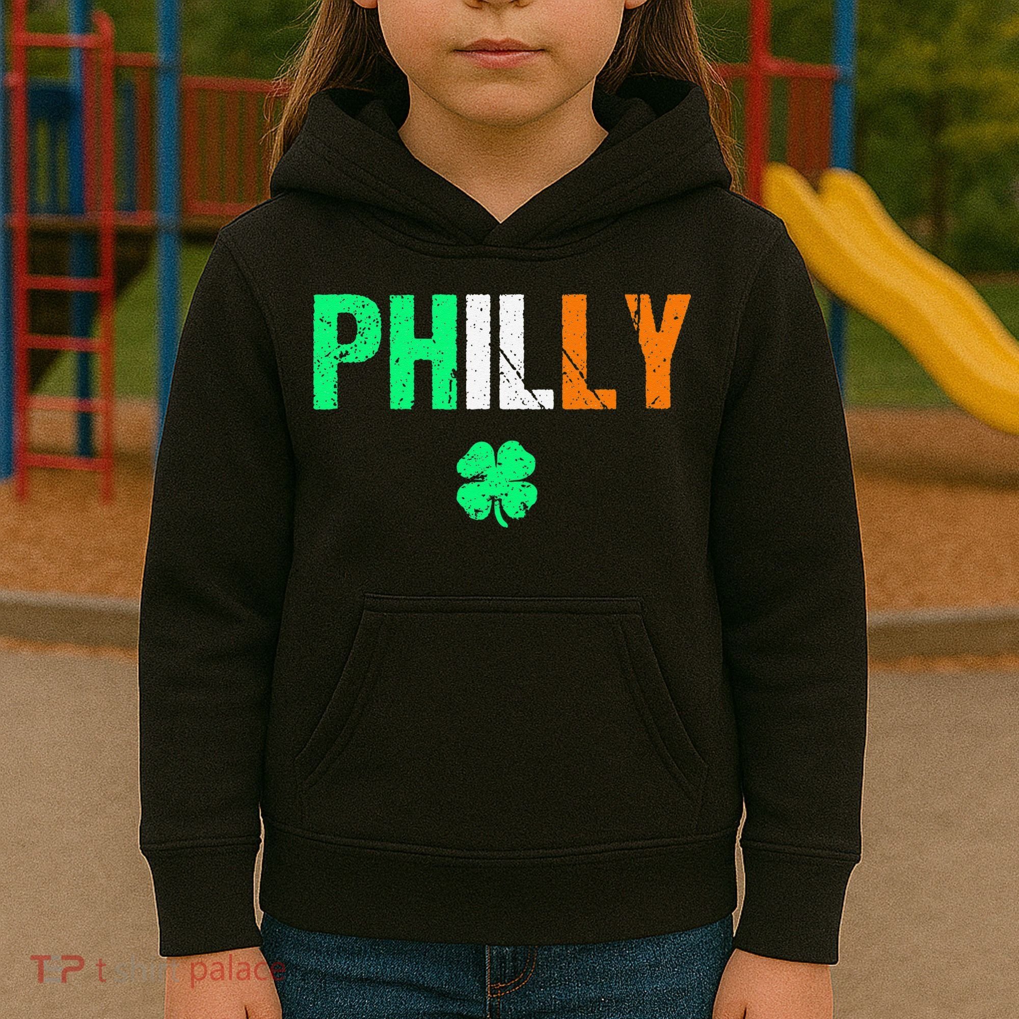 Philly Irish Philadelphia Saint Patrick's Day Kids Hoodie
