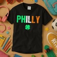 Philly Irish Philadelphia Saint Patrick's Day Kids T-Shirt thumb 3