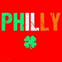 Philly Irish Philadelphia Saint Patrick's Day Santa Hat thumb 1