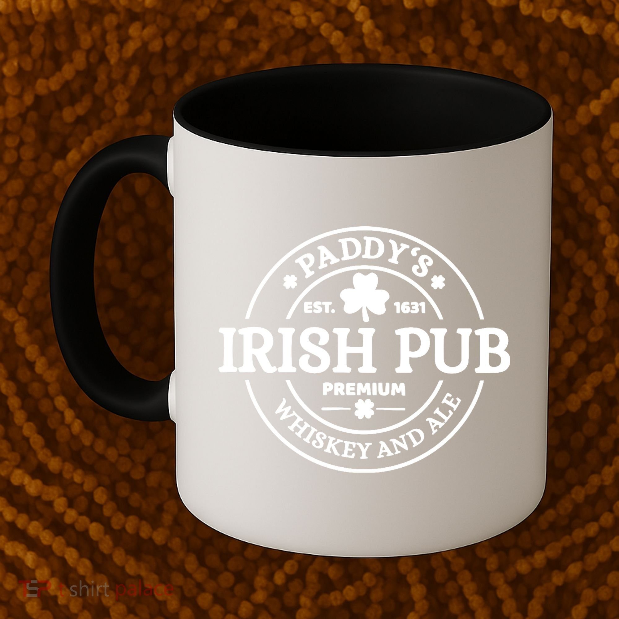 Paddy's Irish Pub Whiskey And Ale Coffee Mug