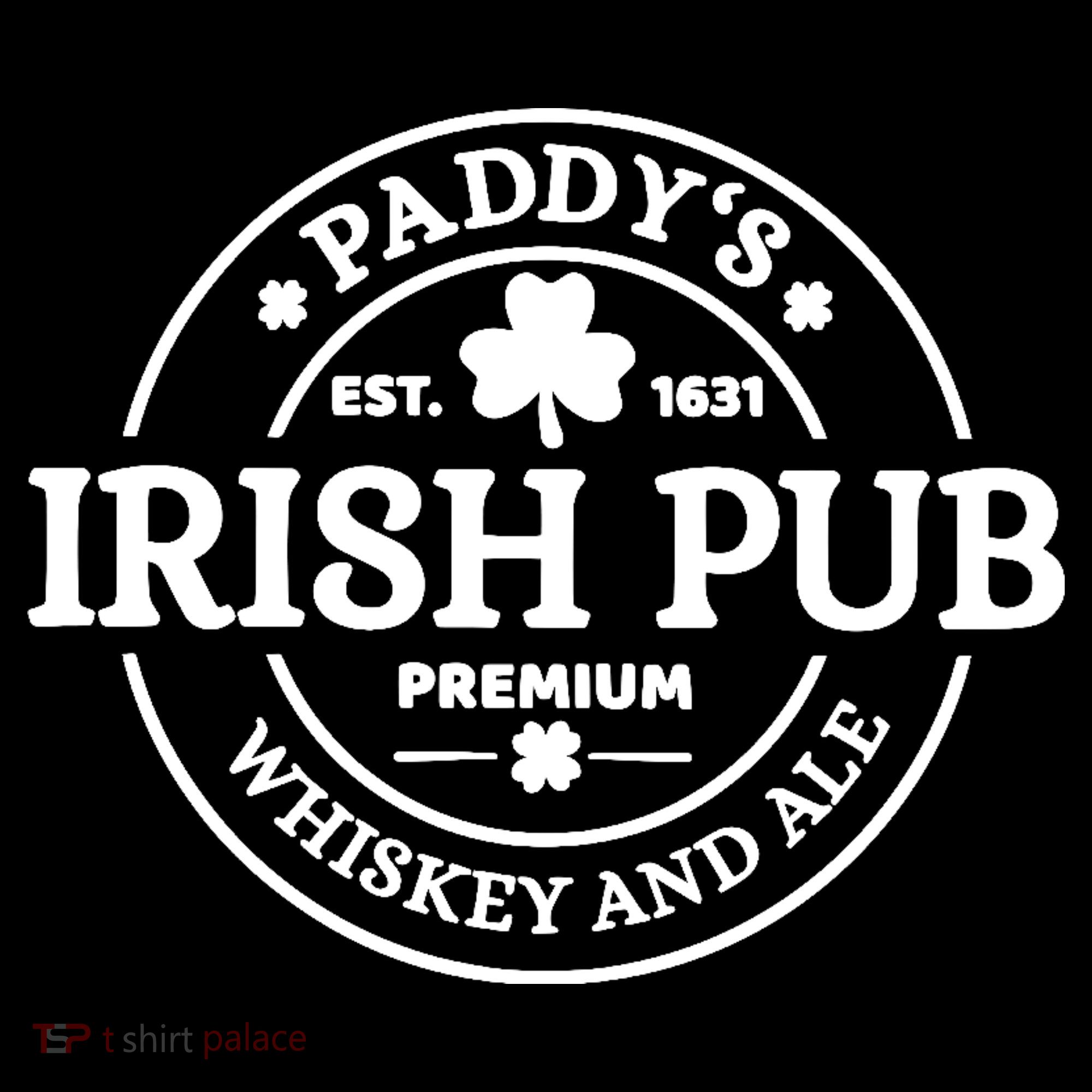 Paddy's Irish Pub Whiskey And Ale Women's Tank Top