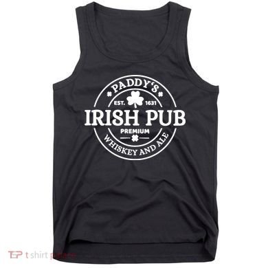 Paddy's Irish Pub Whiskey And Ale Tank Top