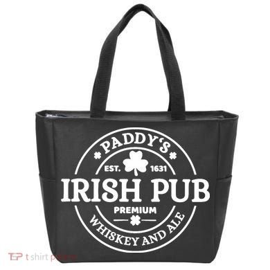 Paddy's Irish Pub Whiskey And Ale Tote Bag