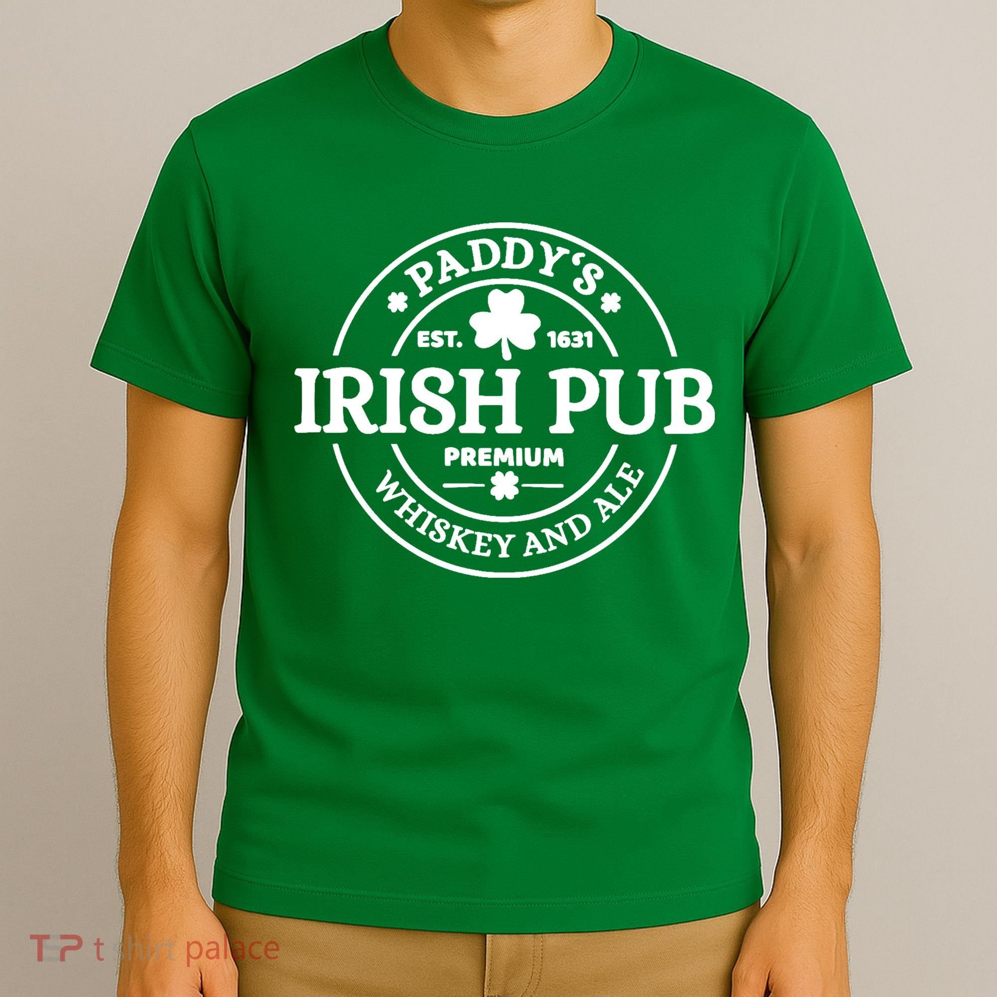Paddy's Irish Pub Whiskey And Ale T-Shirt