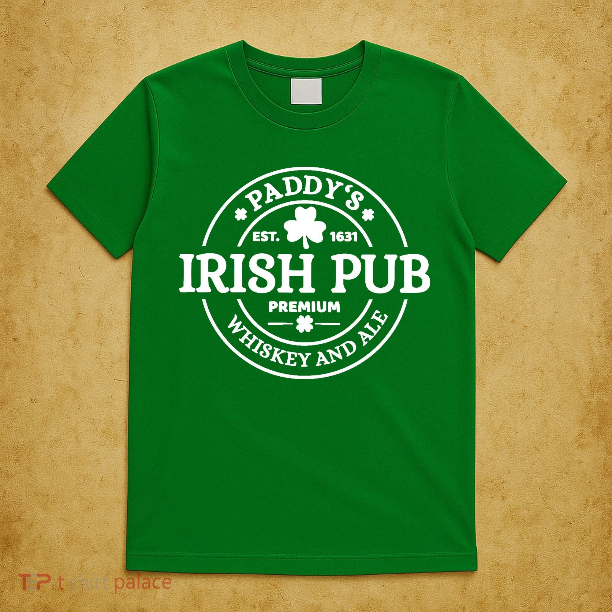 Paddy's Irish Pub Whiskey And Ale T-Shirt