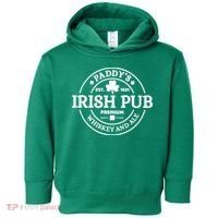 Paddy's Irish Pub Whiskey And Ale Toddler Hoodie thumb 0