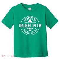 Paddy's Irish Pub Whiskey And Ale Toddler T-Shirt thumb 0