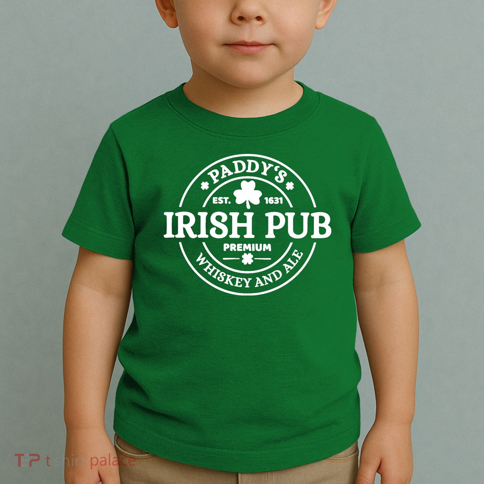 Paddy's Irish Pub Whiskey And Ale Toddler T-Shirt