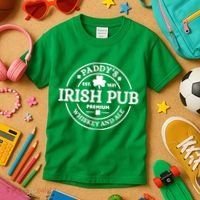 Paddy's Irish Pub Whiskey And Ale Kids T-Shirt thumb 3
