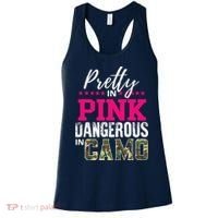 Pretty In Pink Dangerous In Camo Hunting Girl Women's Tank Top thumb 0