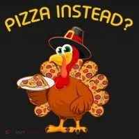 Pizza Instead Pizza Lover Hate Turkey Bucket Hat thumb 4