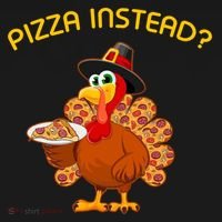Pizza Instead Pizza Lover Hate Turkey Ornament thumb 1