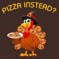 Pizza Instead Pizza Lover Hate Turkey Apron thumb 3