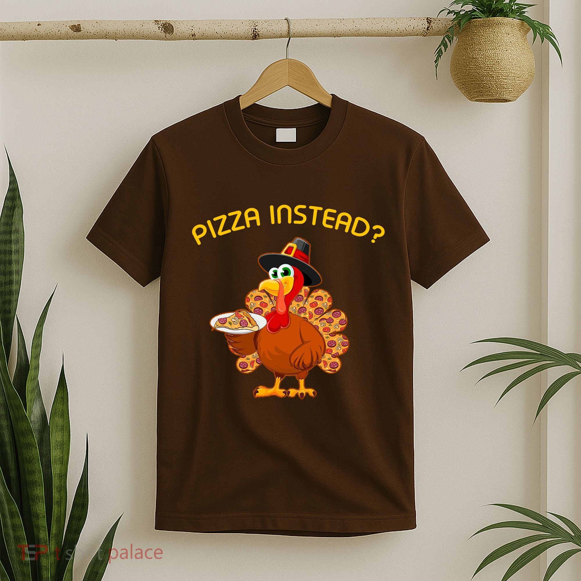 Pizza Instead Pizza Lover Hate Turkey T-Shirt