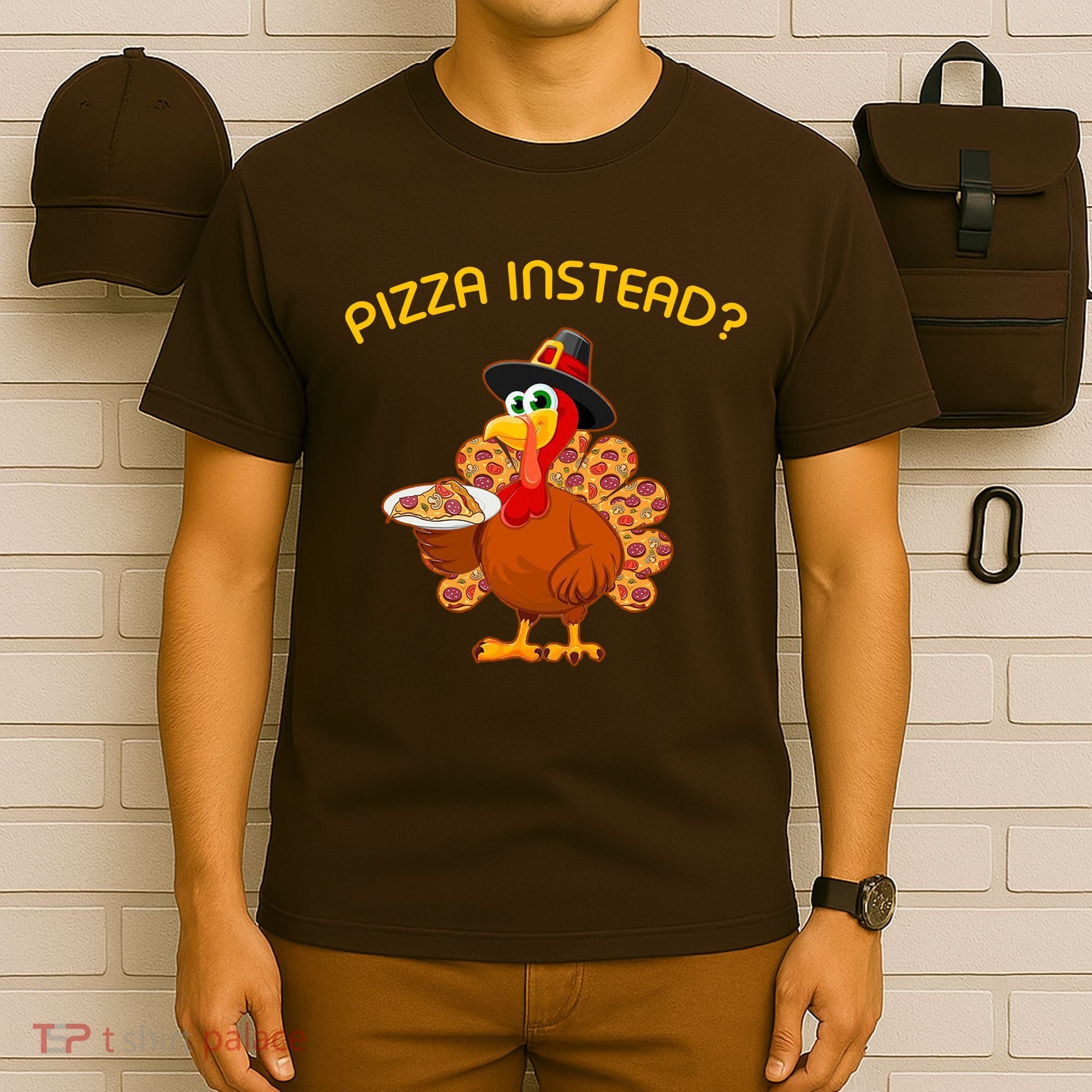 Pizza Instead Pizza Lover Hate Turkey T-Shirt
