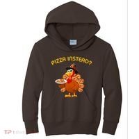 Pizza Instead Pizza Lover Hate Turkey Kids Hoodie thumb 0