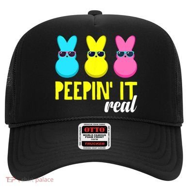 Peepin It Real Happy Easter Bunny Egg Gift Hat