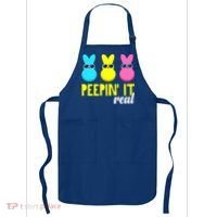 Peepin It Real Happy Easter Bunny Egg Gift Apron thumb 0