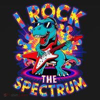 Proud I ROCK THE SPECTRUM Autism Awareness Teacher Love Women's Tank Top thumb 5