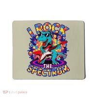 Proud I ROCK THE SPECTRUM Autism Awareness Teacher Love Mousepad thumb 0