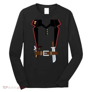 Pirate Costume Uniform Long Sleeve Shirt