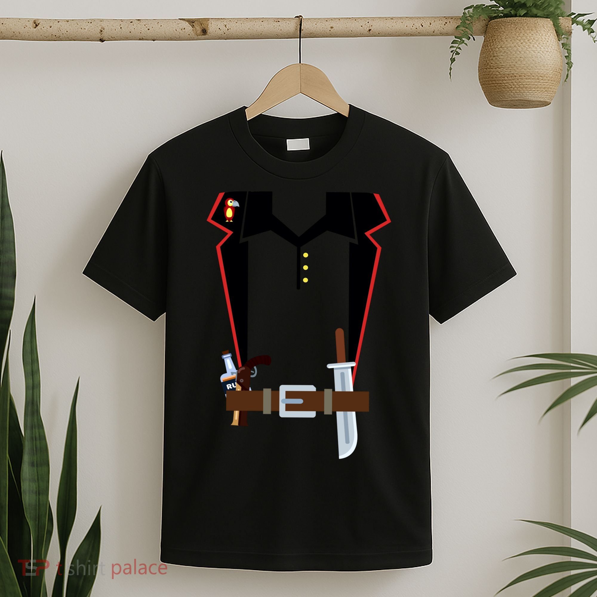 Pirate Costume Uniform T-Shirt