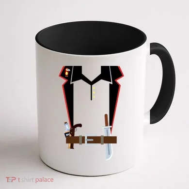 Pirate Costume Uniform Coffee Mug back
