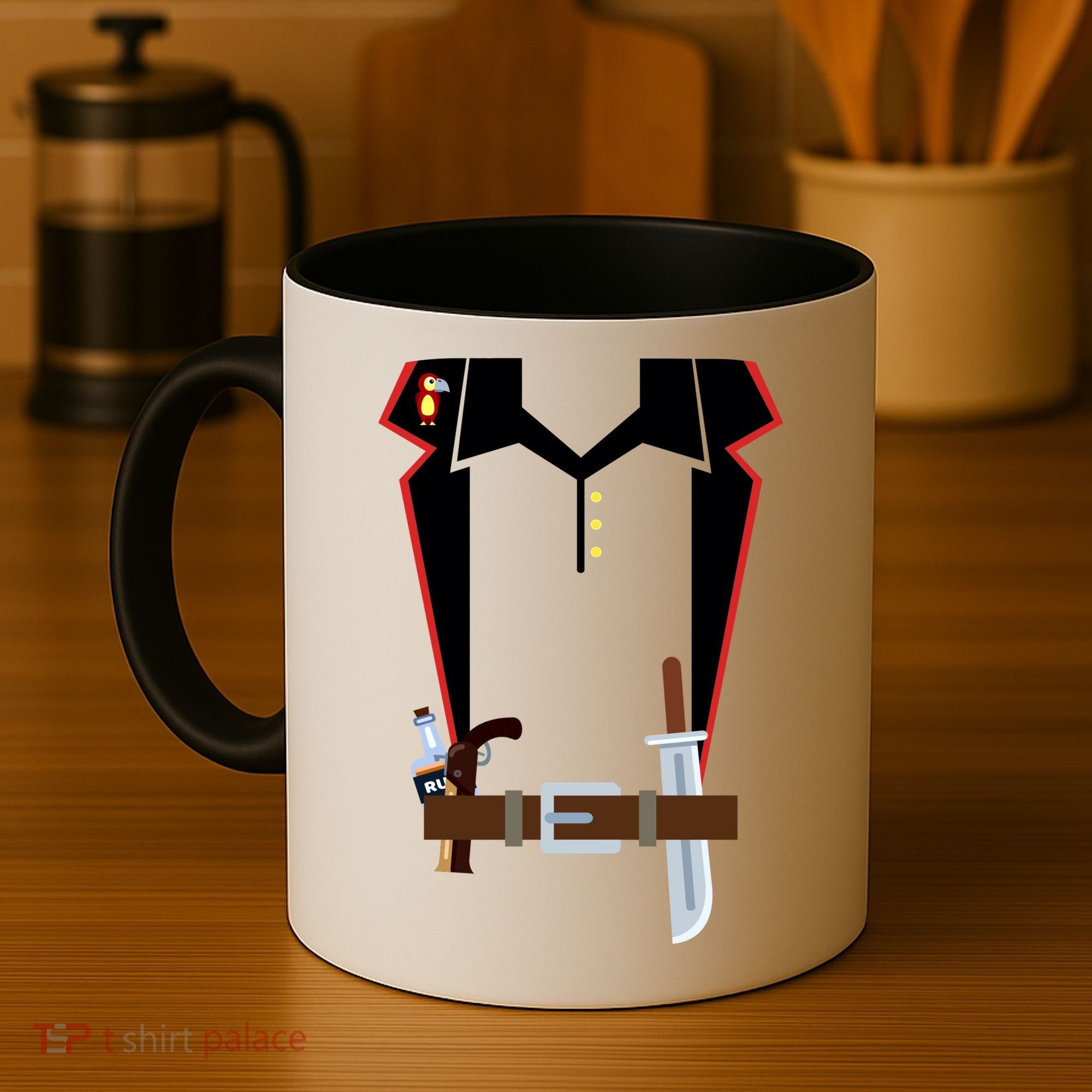 Pirate Costume Uniform Coffee Mug
