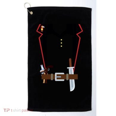 Pirate Costume Uniform Golf Towel
