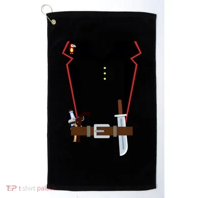 Pirate Costume Uniform Golf Towel