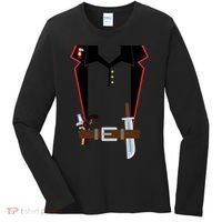 Pirate Costume Uniform Women's Long Sleeve Shirt thumb 0
