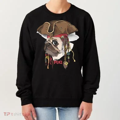 Pirate Pug Women's Sweatshirt
