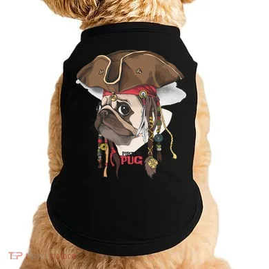 Pirate Pug Doggie Tank