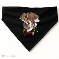 Pirate Pug USA-Made Doggie Bandana thumb 0
