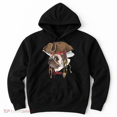 Pirate Pug Hoodie