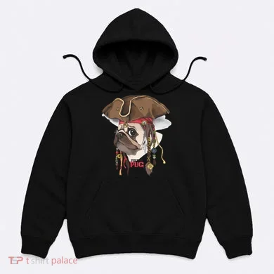 Pirate Pug Hoodie