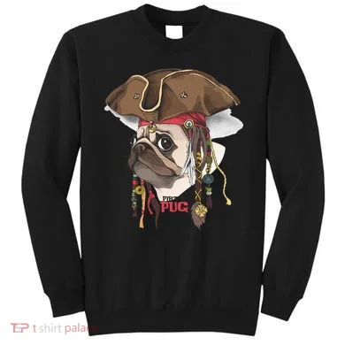 Pirate Pug Sweatshirt
