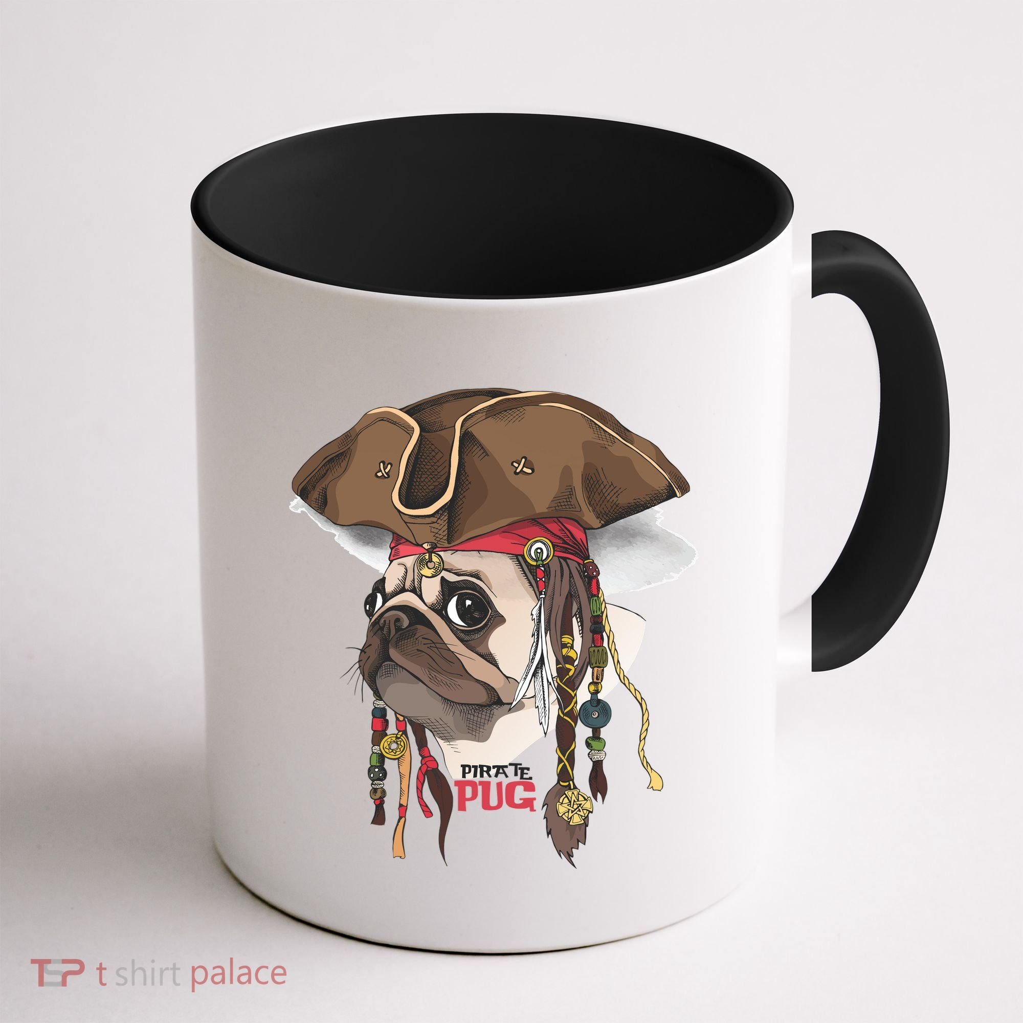 Pirate Pug Coffee Mug