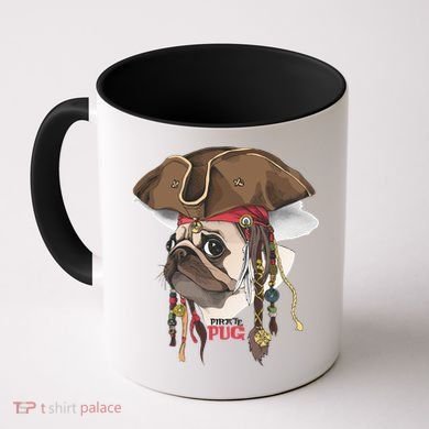 Pirate Pug Coffee Mug