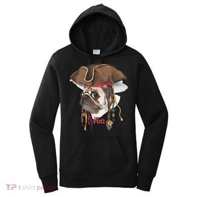 Pirate Pug Women's Hoodie