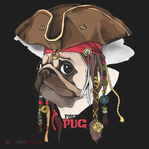 Pirate Pug Tumbler
