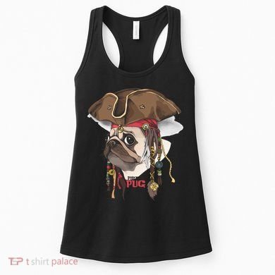 Pirate Pug Women's Tank Top