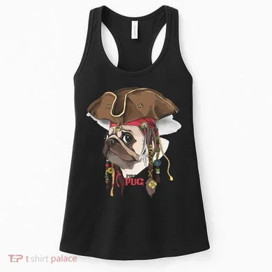 Pirate Pug Women's Tank Top