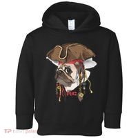 Pirate Pug Toddler Hoodie thumb 0