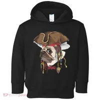 Pirate Pug Toddler Hoodie thumb 0
